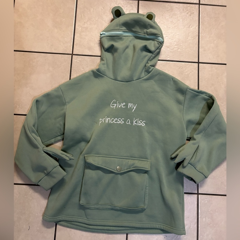 Frog hoodie